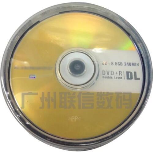 50 discs 100% Authentic Grade A LenBrand 8.5 GB Printed DVD+R DL Disc