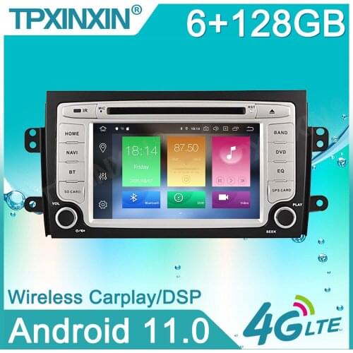 8-128G For Suzuki SX4 2006-2010 Car Stereo Multimedia Player Android GPS Navigation Auto Audio Radio Carplay Head Unit