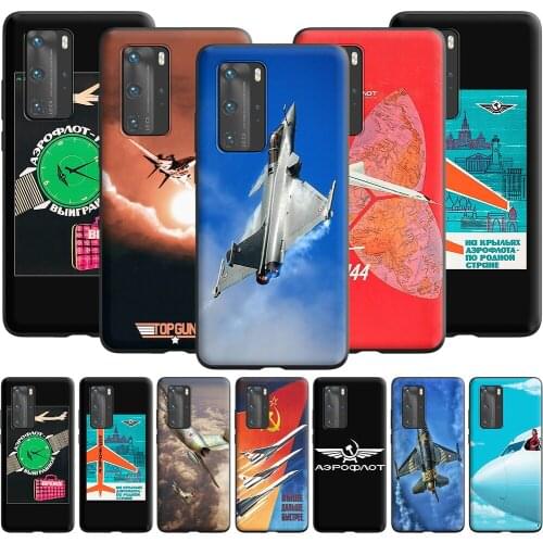 Aeroflot Aviation Russe Pilote Case for Huawei Nova 2i 2 Lite 3 5T
