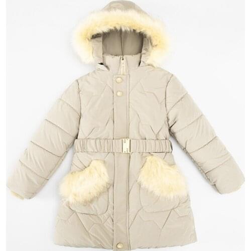 2021 Winter Coat for Girl Jackets Cotton-Padded Girls Clothes Children Cotton Jackets for Girls Warm Kids Outerwear 4-12Years