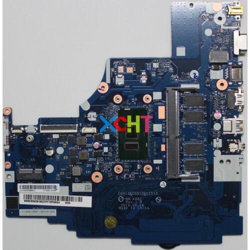 For Lenovo 310-15IKB 5B20M29185 I5-7200U CG413&CG513&CZ513 NM-A982 4G RAM Laptop Motherboard Mainboard Tested