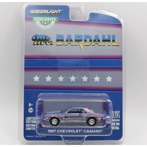 GreenLight 1:64 1967 Chevrolet Camero Alloy model car Metal toys for childen kids diecast gift