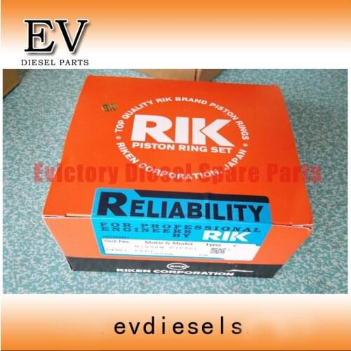 Made In Japan Type FE6 FE6T FE6TA piston ring set For 12040-Z5211 12040-Z5505 R24031 R24950