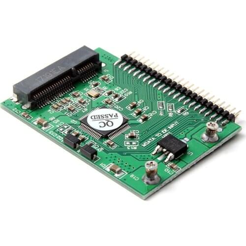 MSATA Mini PCI-E SSD To 2.5inch 44 Pin IDE Converter Adapter Converter Adapter Board 5V