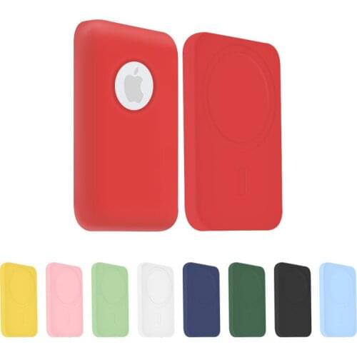 Magsafing Ultra-Thin Silicone Protective Case For IPhone 11 12 Pro Max XS Wireless Charger Cover Protective Carrying Shell