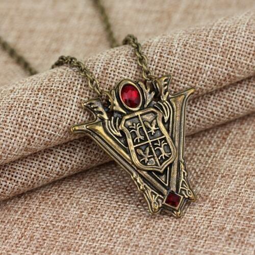 MQCHUN New Arrival Necklace Timeless classic Twilight Saga Eclipse Necklace Pendant New Moon Volturi Crest Jewelry Women Gift