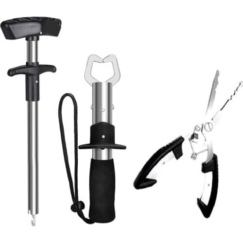 Fishing Pliers,Fishing Lip Gripper,Fishing Hook Remover Split Ring,Portable Fly Fishing Tools,Ice Fishing,Fishing Gear