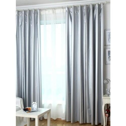 Blackout Curtain With Coated Lining For Living Room Thickened Light Blocking Thermal Insulated Window Curtain Panel For Bedroom