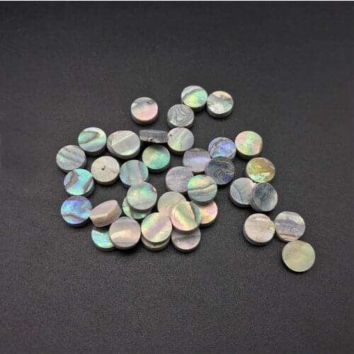 120pcs 2/3/4/5/6*2mm Abalone Shell Inlay Dots White Yellow Mother of Shell Guitar Bass Fret Side Dot Position Marker Decal Inlay