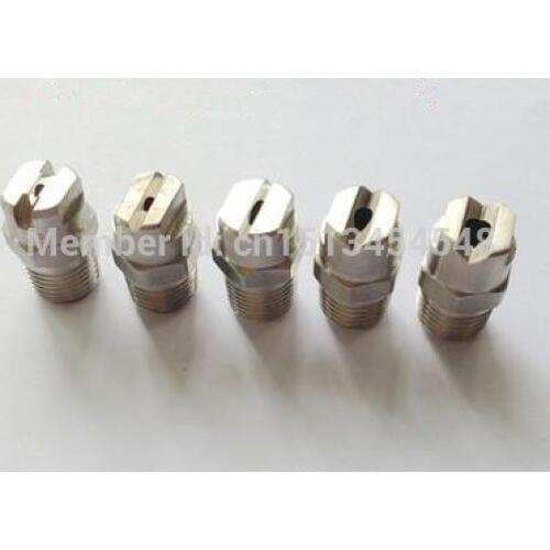 20 pcs/lot ) 1/2" ss vee jet flat fan spray nozzle, Industrial / factory cleaning, dust removal nozzle,Watering Kits
