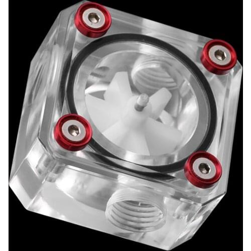 Computer 3 Way Water Cooling Flow Meter G1/4 Thread Water Flow Indicator for Computer PC Water Cooling System