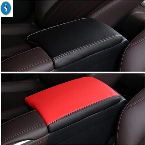 Yimaautotrim Accessories For Lexus RX RX450h 2016 2017 2018 2019 2020 Central Protective Armrest Box Cover Holster PU Leather