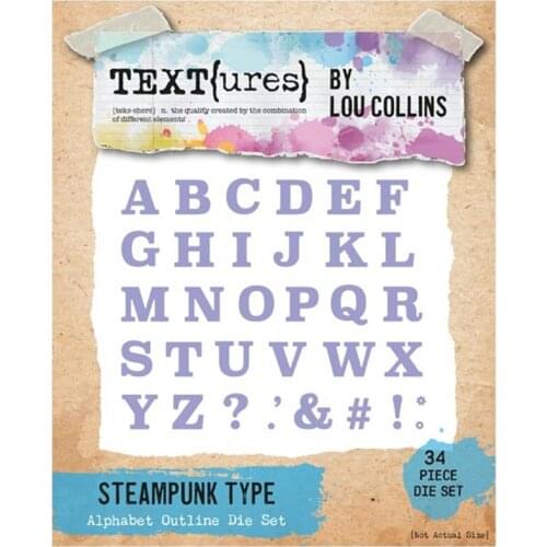 CH 2021 New Arrival UPPERCASE ALPHABET OUTLINES Metal Cutting Dies For Scrapbooking DIY Cards Stencil Paper Craft Handma