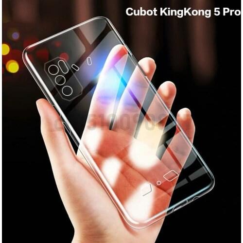 For Cubot KingKong 5 Pro Case Ultra Thin Soft TPU Case Cover On For Cubot KingKong 5 Pro Couqe Funda