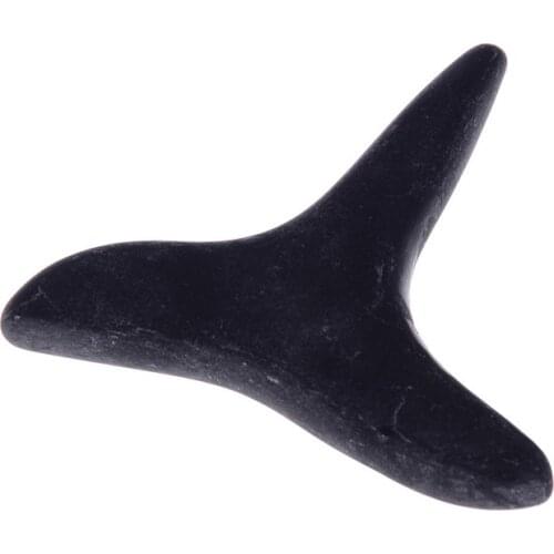 Chinese Stone Needle Massager Black Bian T Stone Needle GuaSha Massage Scrape Therapy Health Cure Acupuncture Stick