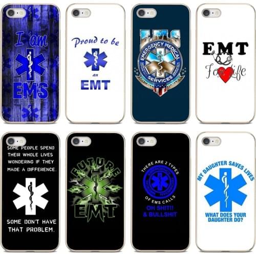 Soft TPU Case For Xiaomi poco X3 nfc F2 Pro M3 Mi 5X 6X Max Mix 1 2 2S 3 Mi5 Mi6 Mi3 Mi4 EMT EMS Medical Rescue Art Logo