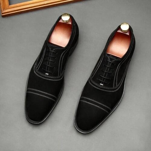 Мужские замшевые туфли Olome China At AliExpress