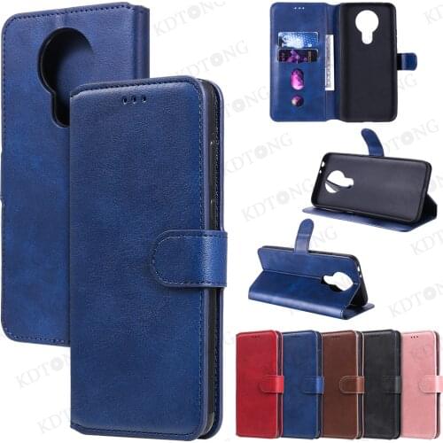 Original Flip Leather Phone Case For Nokia 1 3.1 3.2 4.2 7.1 9 2.2 7.2 6.2 2.4 3.4 5.4 PLUS Matte Card slot Cases wallet Cover