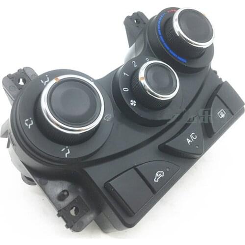 Air Conditioning Control Switch Panel Assembly for Chery COWIN C3 C3R Knob Switch Blue Yellow Wire Drawing Cable