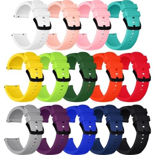 Amazfit GTS Smart Watch Replacement Strap 20mm Silicone Sport Bracelet Watchband For Huami Amazfit GTS 2 GTS2 Mini 2E Correa
