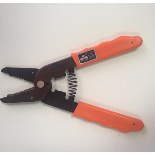 Handle Tool Locking Multifunction 22-30 AWG Cable Wire Links Stripper Cutter Pliers Crimping Terminal HS-1043 0.25-0.65mm2