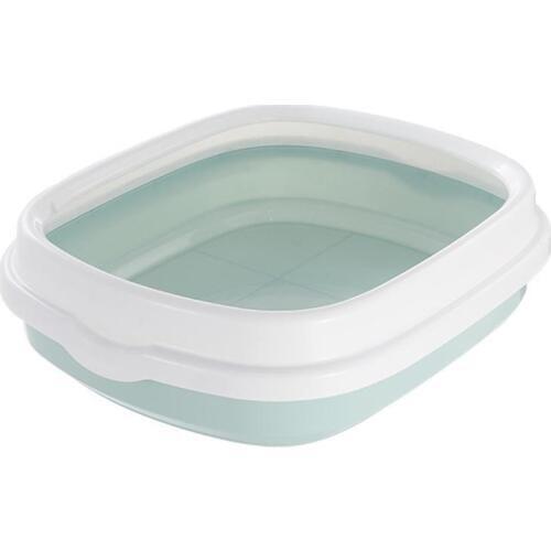 Detachable Anti-splash Pet Cat Portable Toilet Semi-closed Cat Litter Bedpan Box