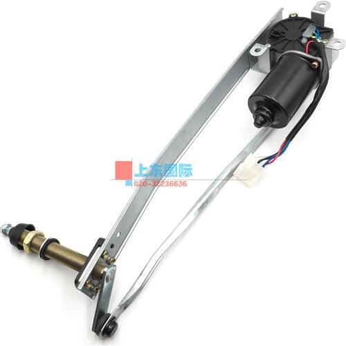 Free shipping for Doosan Daewoo DX225 / 260 / 380 cab wiper motor wiper arm blade excavator accessories digger