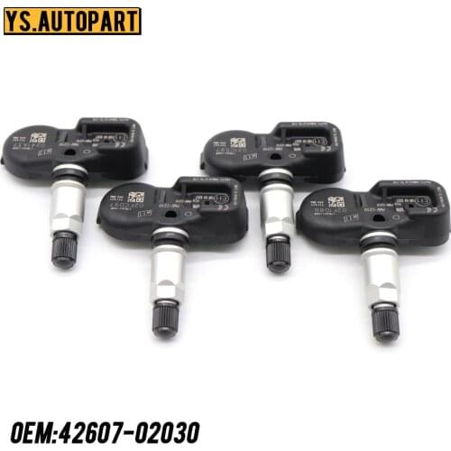 TPMS Sensor 42607-02030 433MHZ For Toyota Highlander Land Cruiser Prado 2009-2020 PMV-C210 Tire Pressure Monitoring System