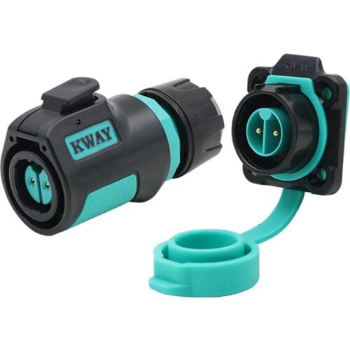 KWAY K16 M16 Waterproof Welding Solder Solar LED Lighting Medical IP68 Electrical Connector 2 Pin 3Pin 4Pin 5Pin 7Pin 8Pin 9Pin