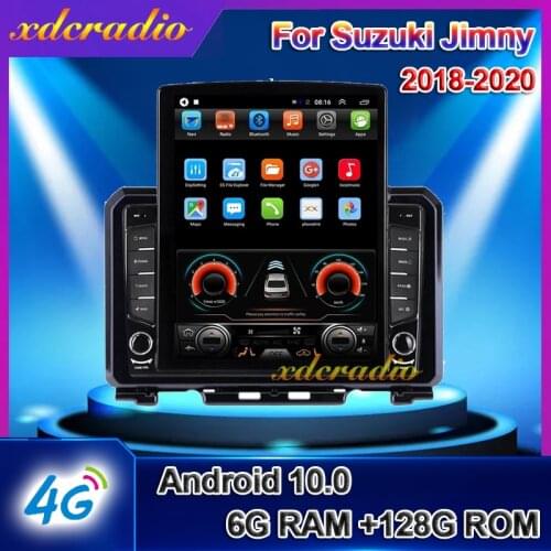 Xdcradio 10.4" Android 10.0 Tesla Style For Suzuki Jimny Car Radio DVD Multimedia Player GPS Navigation Carplay Stereo 2018-2020