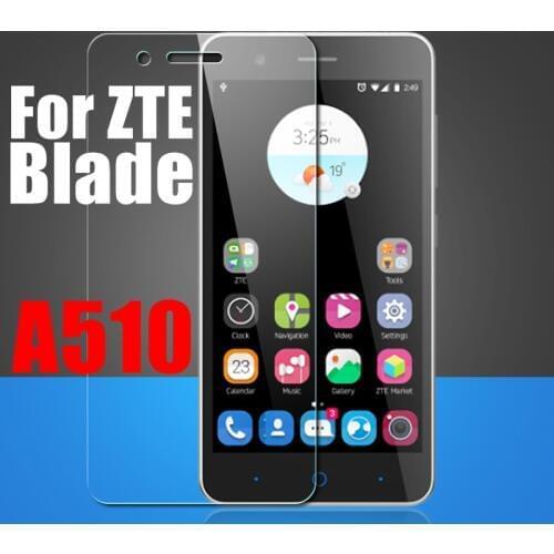 2.5D 9H Premium Explosion Proof Tempered Glass For ZTE Blade A510 A510T BA510 A 510 Screen Protector Toughened Glass Film Cover