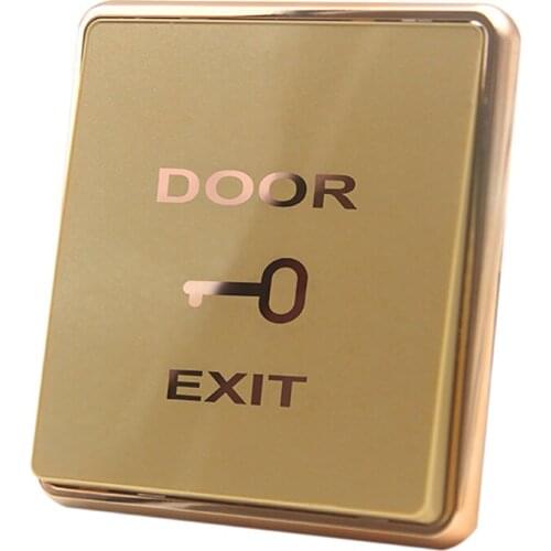 Golden Exit button switch durable access door switch button automatically reset the normally open signal release push button