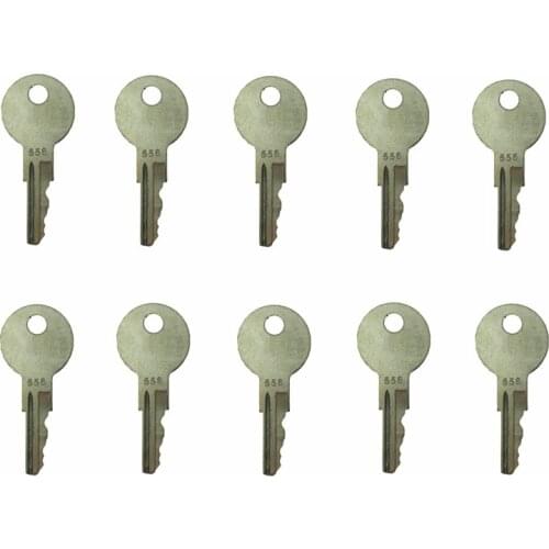 10 Pcs Ignition Key 556 For Ford New Holland Gradall Hyster Lull Yale Forklift High Quality