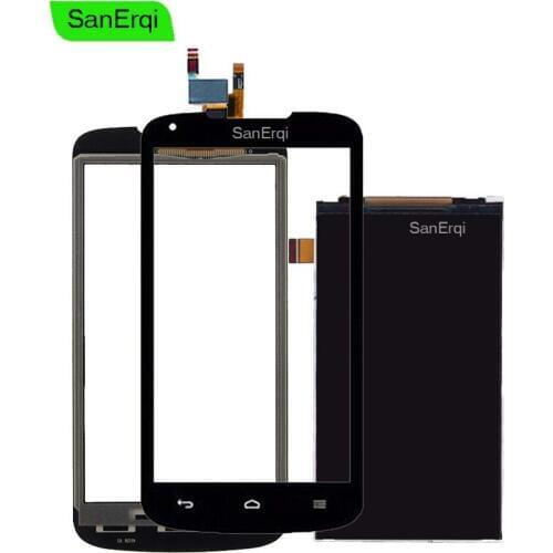4.5'' For Huawei Ascend Y520 LCD Display With Touch Screen Digitizer Sensor Panel SanErqi Touch Screen with LCD