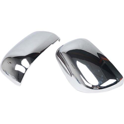 ABS Chrome Side Mirror Decorative Covers Trims for Mitsubishi Pajero 2007-2019