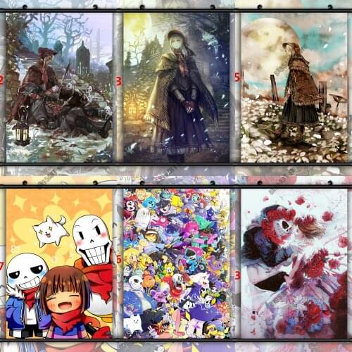 Diamond Painting Anime Bloodborne Plain Doll/Undertale Sans Frisk Full Drill Embroidery Mosaic Home Decoration Cross Stitch Kits