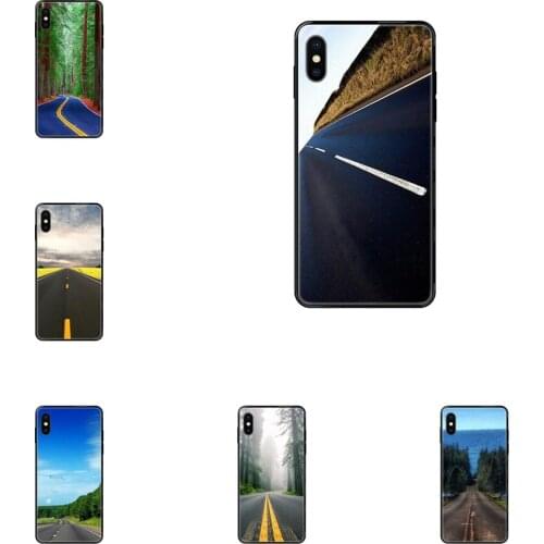 Womens The Highway Nature For Huawei Honor 20 20I 20S 10 10I 6A 7A 7X 8C 8X 9 9A 9I 9X Lite Pro TPU Black Soft Phone Cover Case