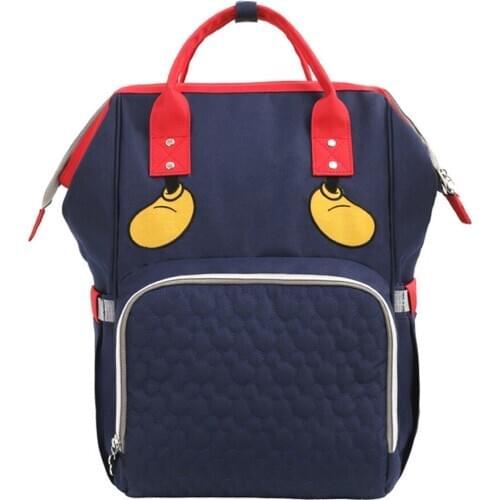 Disney Mickey Minnie Mommy Bag Organizer Baby Bag Backpack Nappy Bag Large Capacity Fashion Diaper Bag For Stroller New Design