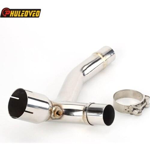GSXR1000 GSX R1000 2009-2011 K9 Link Pipe Motorcycle Exhaust Muffler Slip on Middle Connect Pipe GSX-R1000 GSX R1000 K9 Muffler