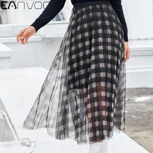 Женские плиссированные юбки EAnvog China At AliExpress