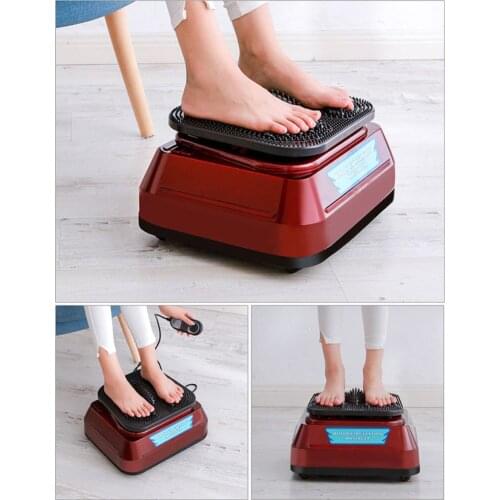 Electric Leg Massager Instrument Foot High Frequency Vibration Blood Circulation Machine Home Automatic Therapy Machine