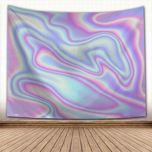 Beautiful Holographic Backgrounds Tapestry Wall Hanging Fabric Tapestry Art Home Decoration Sleeping Pad Wall Carpets Dorm Decor