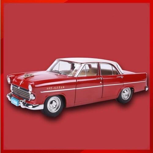 Diecast 1:20 Scale Dongfeng King Long 1953 Domestic Car Simulation Alloy Model Collection Gift Display Hot Toys