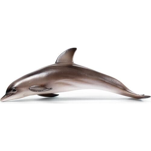 Small Dolphin Animal Figure Collectible Toys Sea Animal Cognition Action Figures Kids Plastic Model Toys