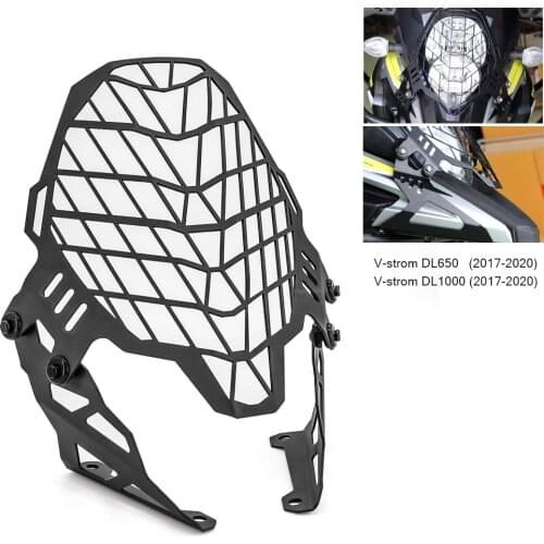 Motorcycle Headlight Head Light Guard Protector Cover Protection Grill For SUZUKI DL650 DL1000 V-strom DL 650 1000 Vstrom 650