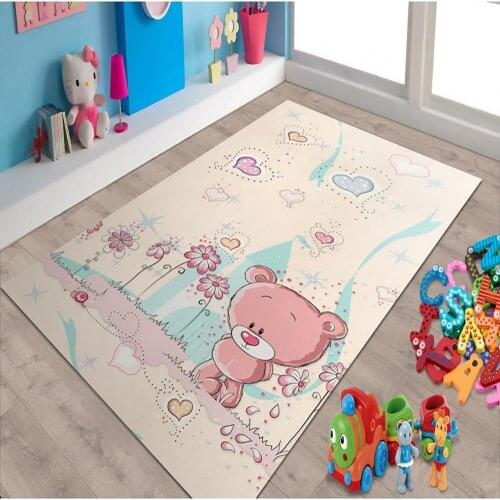 Bear Non Slip Floor Carpet, Teens Carpet