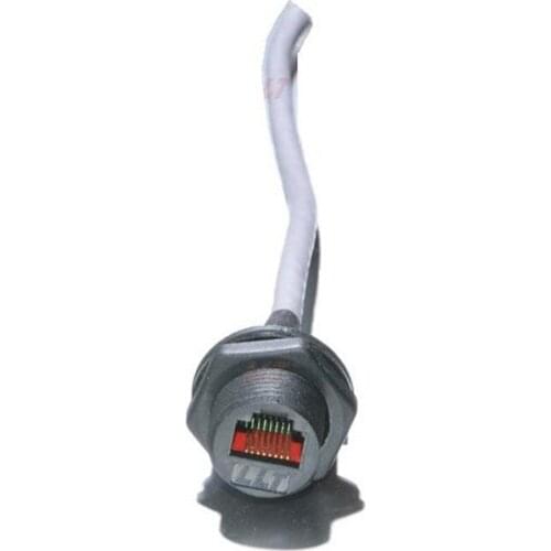 M19-RJ45 Ethernet connector waterproof cable connector network cable connector to connector