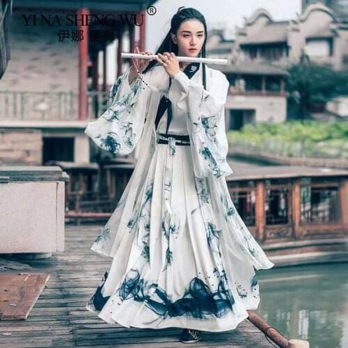 Japanese Embroidery Women Men Samurai Costume Cosplay Retro Hanfu New Cardigan Yukata Traditional Chinese Hanfu Cosplay Clothes