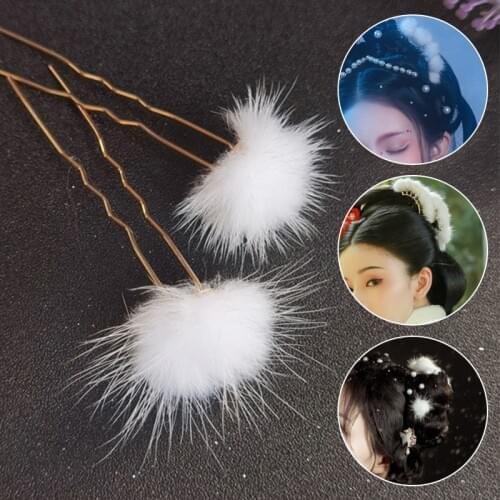 Hanfu Costume Hairpin Tassel Headwear Chinese Traditional Hair Accessories For Women Hair Ribbons headband