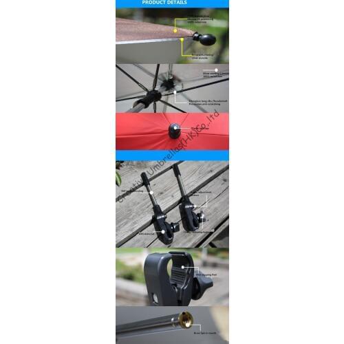 Baby stroller umbrella,baby car umbrella 8mm steel shaft and fiberglass ribs,detachable clamp parasol,UV protecting,anti-thunder